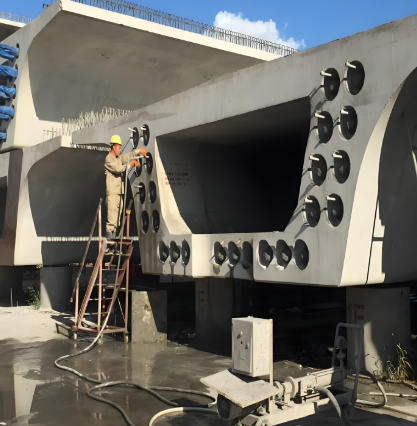 头屯河压浆料施工流程及注意事项